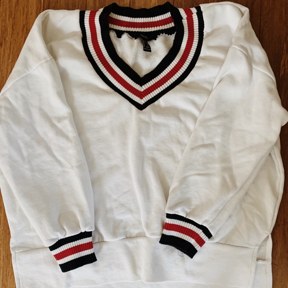 striped pull over